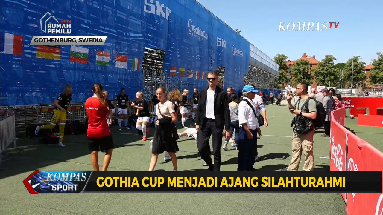 Gothia Cup Menjadi Ajang Silahturahmi Wni Di Swedia
