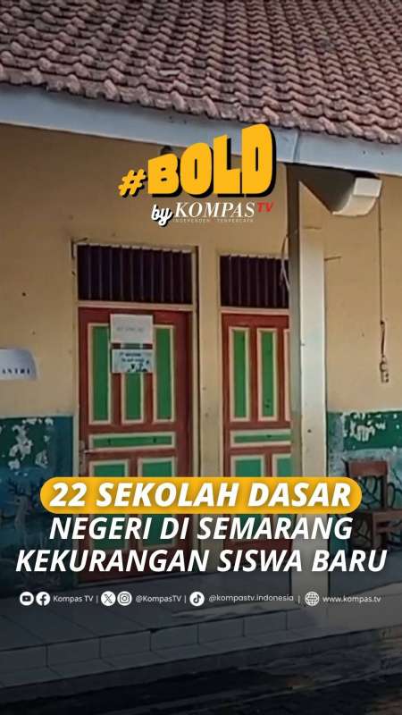 22 SDN DI SEMARANG KEKURANGAN SISWA BARU