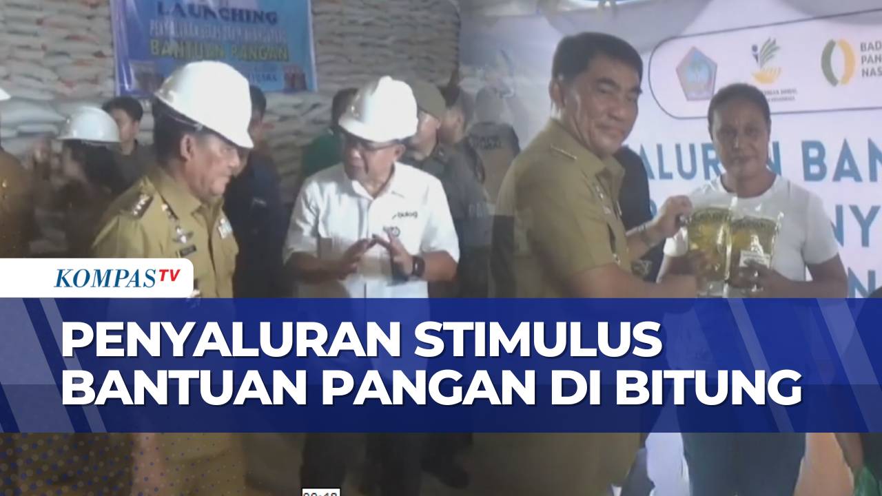 Gubernur Sulut Salurkan Stimulus Bantuan Pangan untuk Masyarakat Kota Bitung