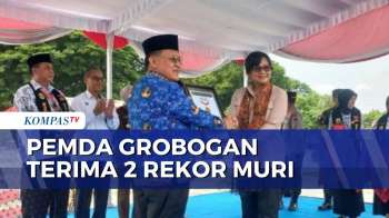 Grobogan Cetak 2 Rekor MURI Sekaligus Lewat Buku QR Code Terbanyak Dan Menulis Aksara Jawa | JMP