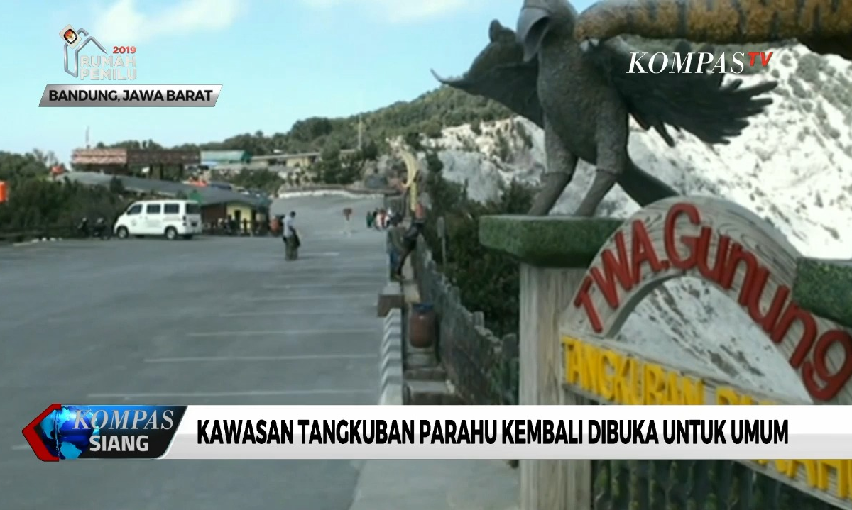 Kawasan Tangkuban Parahu Kembali Dibuka untuk Umum - Kompas TV