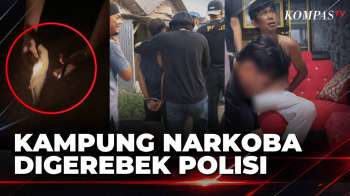 Detik-Detik Polisi Sasar Kampung Diduga Sarang Narkoba Di Bandar Lampung | SAPA PAGI