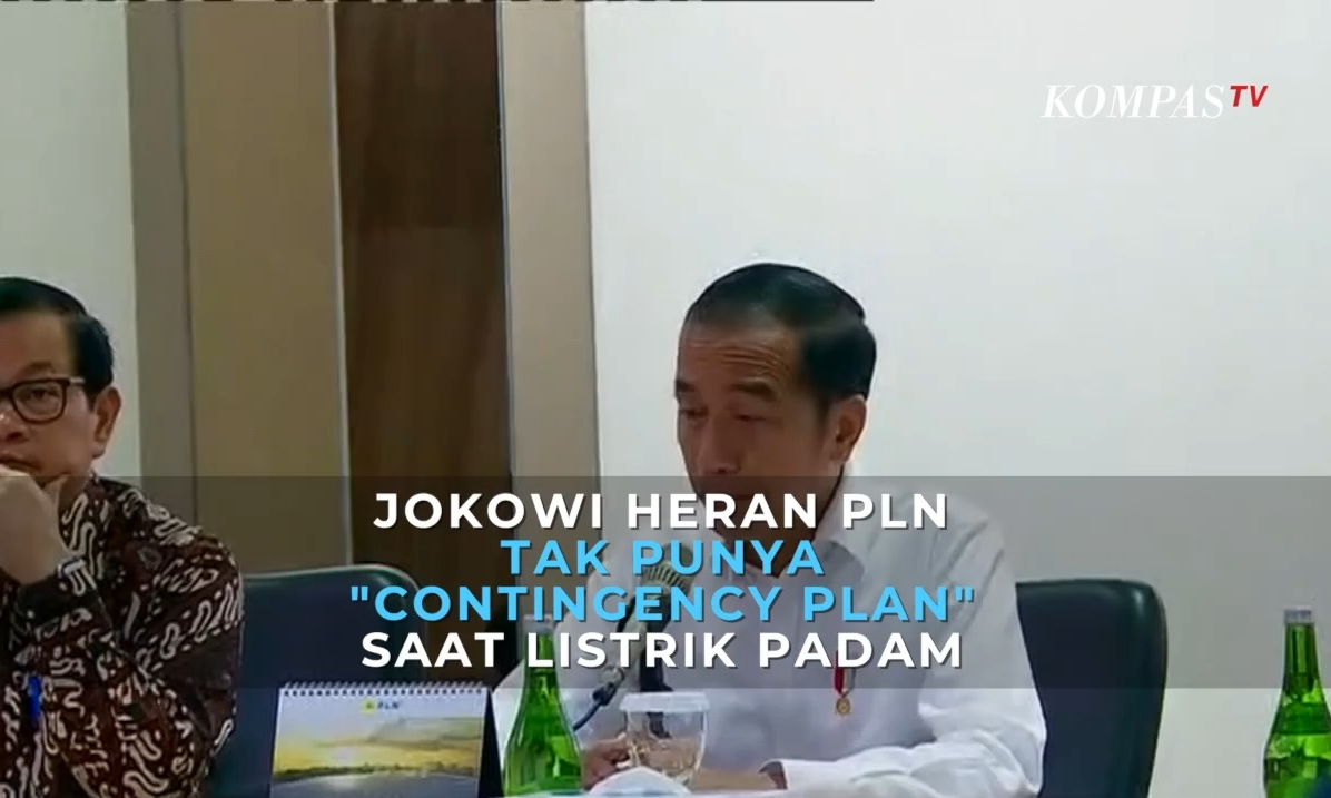 Jokowi Heran PLN Tak Punya "Contingency Plan" Saat Listrik 