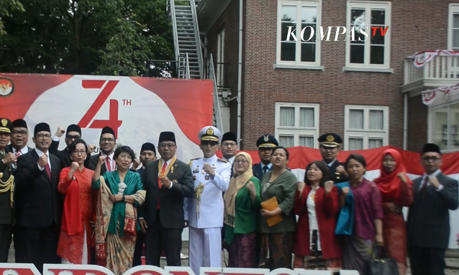Begini Perayaan HUT ke-74 RI di Belanda - Kompas TV