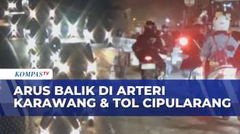 Pantauan Arus Balik Libur Nataru Di Arteri Karawang Hingga Tol Cipularang Per 27 Desember Malam