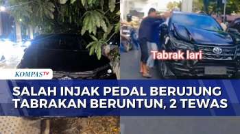 Diduga Salah Injak Pedal, Mobil Tabrak Motor dan Angkot di Palembang, 2 Orang Tewas | BERUT