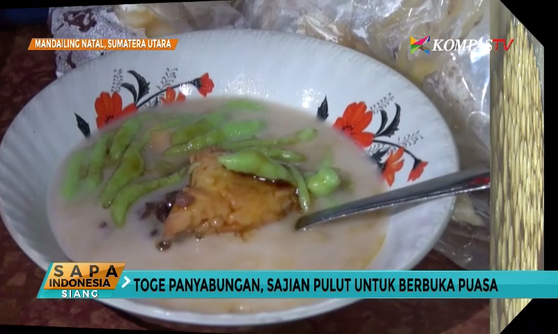Toge Panyabungan, Sajian Pulut Untuk Berbuka Puasa