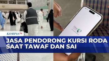Layanan Kursi Roda Untuk Tawaf Dan Sai Di Mekkah, Ini Tarif Dan Cara Mendapatkannya