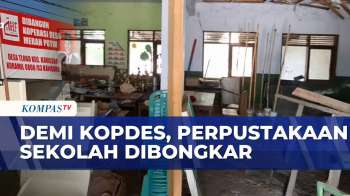Bongkar Sekolah Demi Koperasi Desa Merah Putih, Siswa SD Di Blitar Kehilangan Ruang Baca