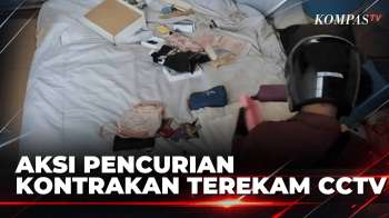 Pelaku Bobol Rumah Kontrakan di Ciputat, Emas 15 Gram dan Uang Rp500 Ribu Raib Terekam CCTV | BORGOL