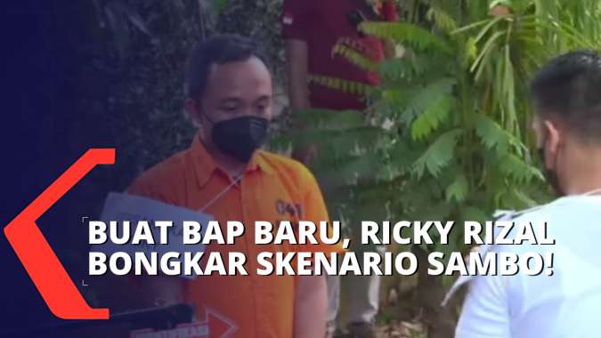 Ikuti Jejak Bharada E, Ricky Rizal Buat BAP Baru Kronologi Kematian ...