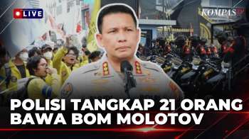 21 Orang Bukan Mahasiswa Ditangkap Jelang Demo, Polisi Temukan Bom Molotov | SAPA MALAM