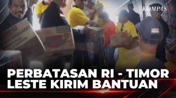 Solidaritas! Warga Perbatasan Indonesia Timor Leste Kirim Rp450 Juta Korban Gempa NTT | KOMPAS SIANG