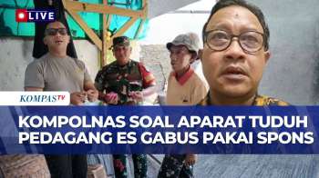 Tukang Es Kue Dituding Berbahan Spons, Aparat TNI-Polri Cukup Minta Maaf? Begini Kata Kompolnas