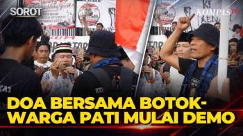 Doa Bersama Botok Dan Aliansi Masyarakat Pati Mulai Demo Di DPR Hingga Bersholawat