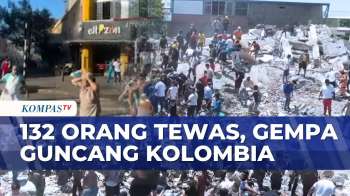 Mencekam! Warga Berhamburan Saat Gempa M7,4 Guncang Kolombia, 132 Orang Tewas | SAPA MALAM