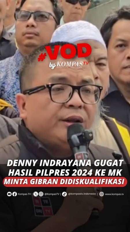 Denny Indrayana Cs Ajukan Gugat Hasil Pilpres 2024 Ke MK, Minta Gibran Didiskualifikasi
