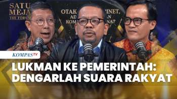 Eks Menag Lukman Minta Empati Pemerintah, Qodari Minta Pahami Utuh Pidato Presiden Prabowo