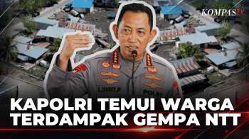 Kapolri Temui Warga Terdampak Gempa NTT, Pastikan Kebutuhan Pengungsi | SAPA MALAM
