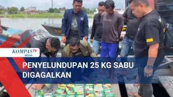 Satresnarkoba Polrestabes Medan Gagalkan Penyelundupkan 25 Kg Sabu