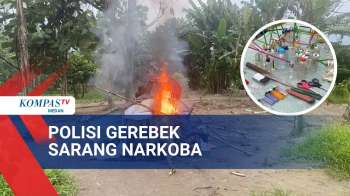 Satresnarkoba Polrestabes Medan Gerebek Sarang Narkoba Di Kota Medan, Dua Orang Ditangkap