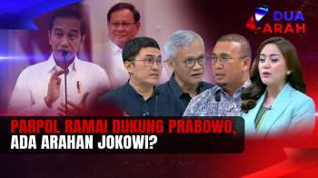 Banyaknya Partai Mendukung Prabowo Apakah Arahan dari Jokowi? | Dua Arah