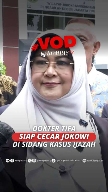 Dokter Tifa Siap Cecar Jokowi Sampai Malam di Sidang Kasus Ijazah