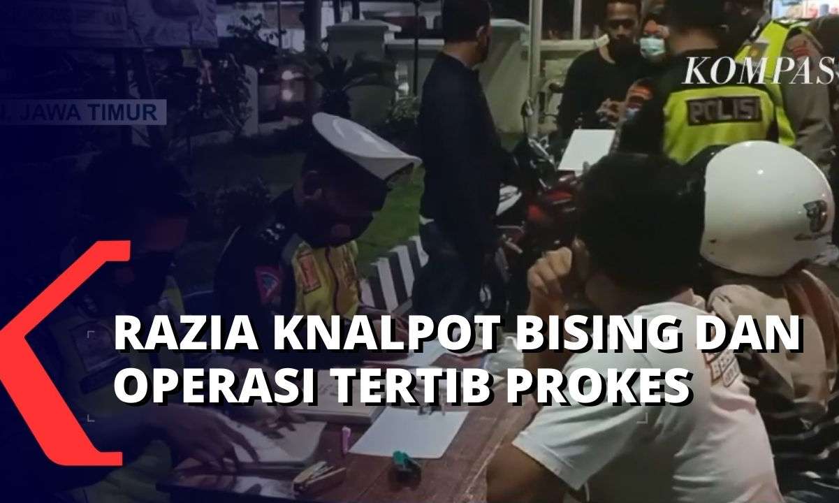 Razia Knalpot Bising, 98 Pengendara Sepeda Motor Disita Kepolisian Resor Madiun!