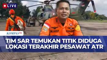Terbaru! Basarnas Dan TNI Temukan Titik Yang Diduga Lokasi Hilangnya Pesawat ATR 42-500 Di Maros