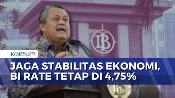 BI Tahan Suku Bunga Acuan Di 4,75 Persen, Rupiah Tetap Stabil Di Tengah Ketidakpastian Global
