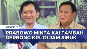 Presiden Prabowo Minta PT KAI Tambah 30 Rangkaian KRL, Suntikkan Dana Rp5 Triliun | KOMPAS MALAM