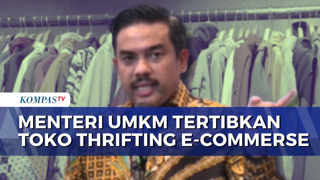 Menteri UMKM Tertibkan Penjualan Pakaian Impor Bekas di E-Commerce untuk Lindungi UMKM Lokal