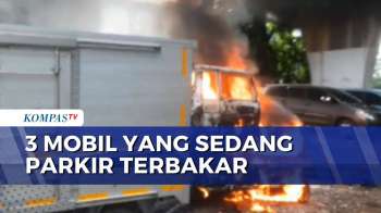 3 Mobil Terbakar Di Sawah Besar, 25 Personel Damkar Dikerahkan Ke Lokasi | BERUT