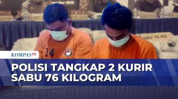 Polisi Lepaskan Tembakan Saat Tangkap 2 Kurir Sabu 76 Kg Di Asahan | SAPA MALAM