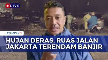 Banjir Setinggi 40-60 Cm Mulai Surut, Begini Kondisi Terkini Arus Lalu Lintas Di Cawang