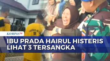 Emosi! Ibu Prada Hairul Nekat Hadang Mobil 3 Tersangka Saat Rekonstruksi Pembunuhan