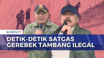 Satgas PKH Tangkap Petambang Ilegal Di Bangka Belitung, Menhan Hingga Jaksa Agung Tinjau Lokasi