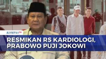 Prabowo Puji Inisiatif Jokowi Bangun RS Kardiologi: Beruntung Sudah Jadi Presiden, Saya Resmikan