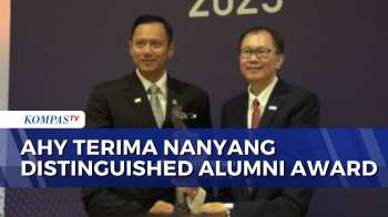 Menko AHY Terima Nanyang Distinguished Alumni Award Dari NTU Singapura | SAPA PAGI