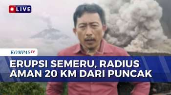 Update! Gunung Semeru Masih Status Awas, Ada 1 Dusun Terisolasi Akibat Banjir Lahan Dingin