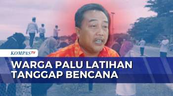 Palu Gelar Simulasi Gempa Dan Tsunami: Warga Dilatih Tanggap Bencana | KOMPAS SIANG