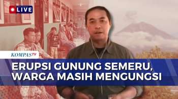 Status Gunung Semeru Masih Awas, 373 Warga Mengungsi Ke Posko SMPN 2 Pronojiwo | KOMPAS SIANG