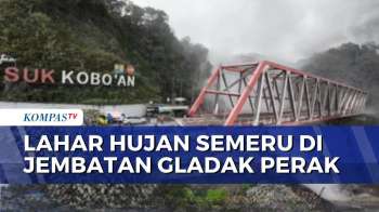 BNPB Pantau Aliran Lahar Hujan Semeru Di Jembatan Gladak Perak, Warga Masih Mengungsi | KOMPAS SIANG