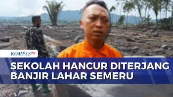 SD Negeri Supiturang 4 Rata Dengan Tanah Usai Tersapu Awan Panas Dan Lahar Dingin Semeru