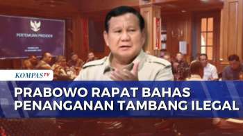 Panggil Menteri hingga Kapolri ke Hambalang, Prabowo Bahas Penanganan Tambang Ilegal | JMP