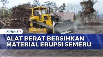 Alat Berat Dikerahkan Bersihkan Material Erupsi Semeru Yang Meluber Ke Permukiman Warga | SAPA PAGI