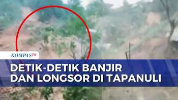 Ngeri! Warga Rekam Detik-Detik Banjir Bandang Dan Longsor Di Tapanuli Tengah Sumut