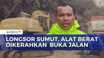 Longsor Tapanuli Selatan, TNI Dan Polri Kerahkan 2 Alat Berat Buka Akses Jalan | SAPA MALAM