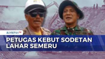 Petugas Kebut Sodetan Di Sungai Semeru, 19 Alat Berat Diterjunkan Ke Lokasi | SAPA MALAM
