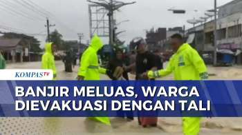 Banjir Bandang Melanda Aceh, Sumbar Dan Sumut: Desa Terendam, Jembatan Putus Hingga Evakuasi Bayi